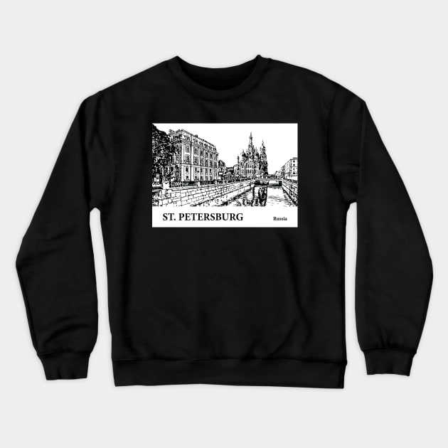 Saint Petersburg Crewneck Sweatshirt by Lakeric